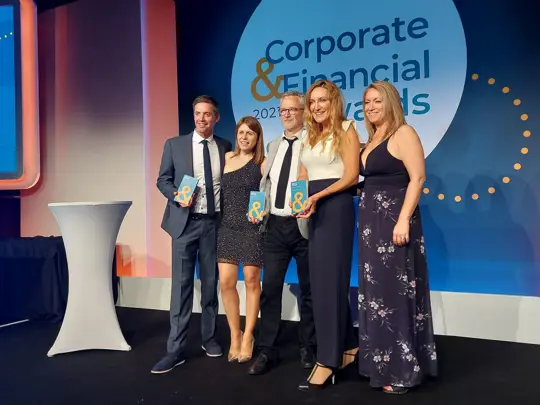 The Corporate and Financial Awards 2021